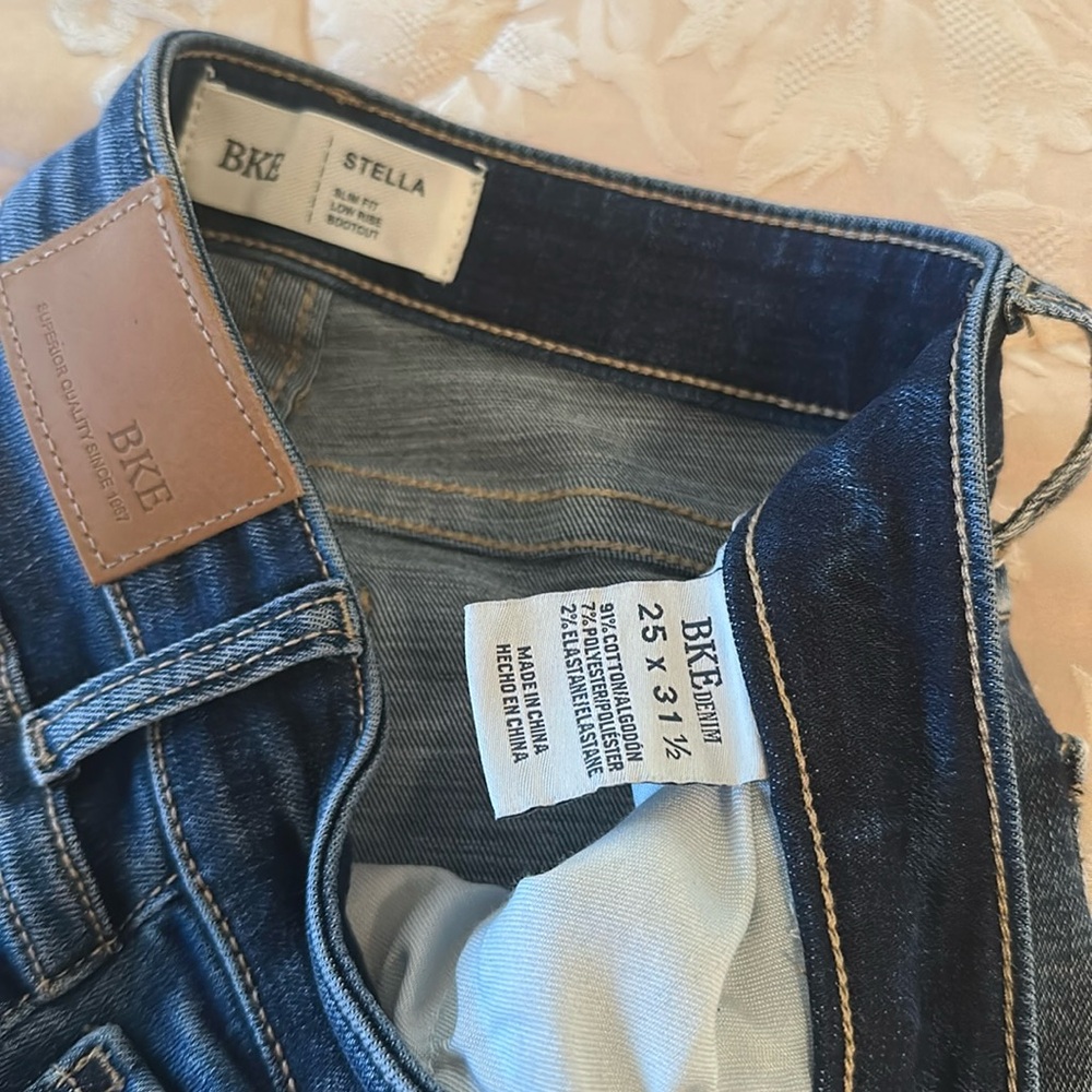 BKE jeans boot cut slim fit
